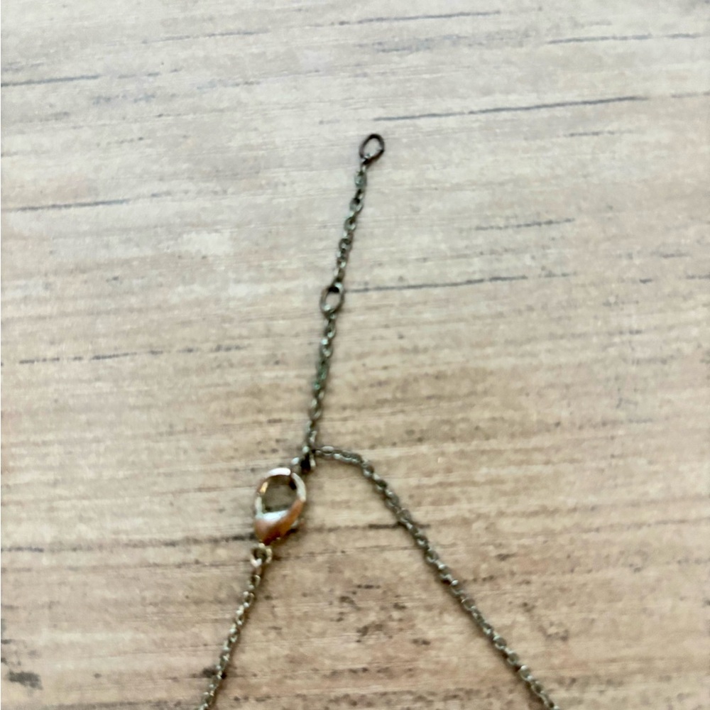 Vintage Blue Heart Necklace - Picture 3 of 5